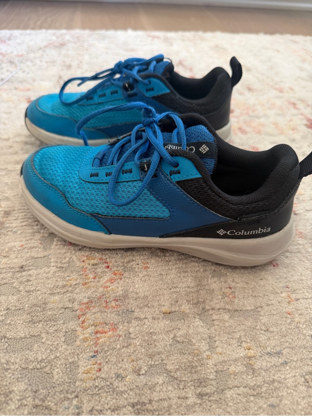 Columbia Kids Blue Athletic Sneakers Youth Size 1